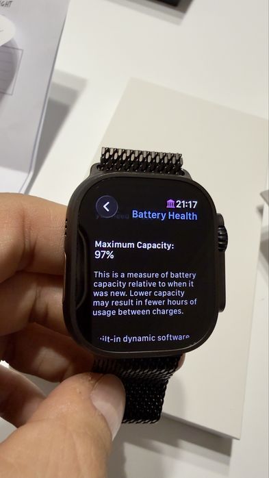 Apple Watch Ultra 2 Black Titanium