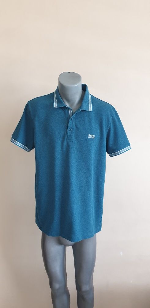 Hugo Boss Paddy Pique Cotton Regular Fit / XL - 2XL ОРИГИНАЛНА Тениска