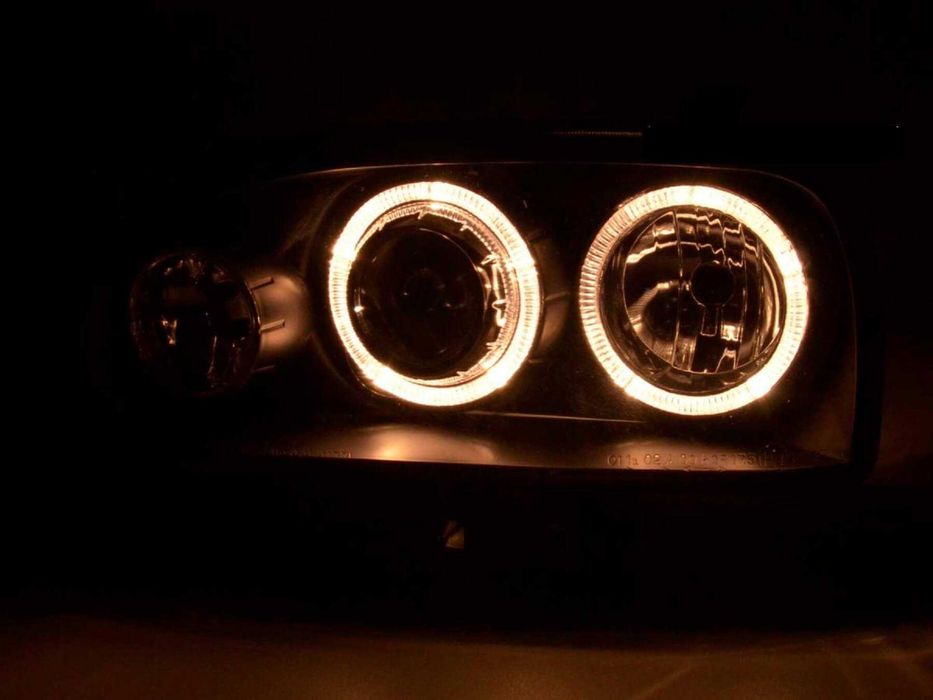 Фарове кристални Ангелски очи VW Golf 3   FKFSVW093