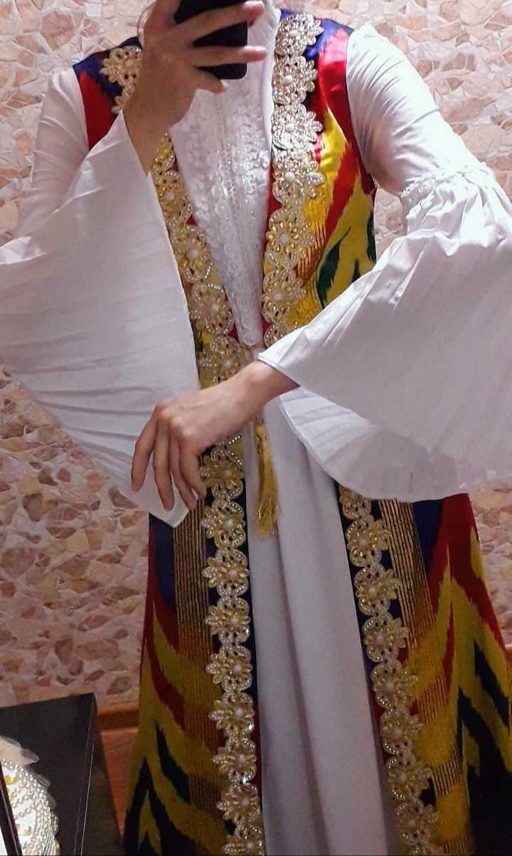 Milliy ko'ylak va atlas nimcha sotiladi!