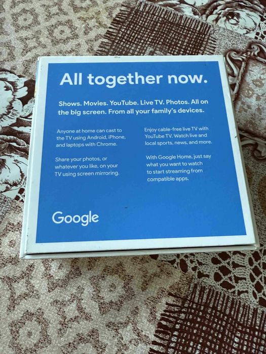 Media Player Google Chromecast 3 TV