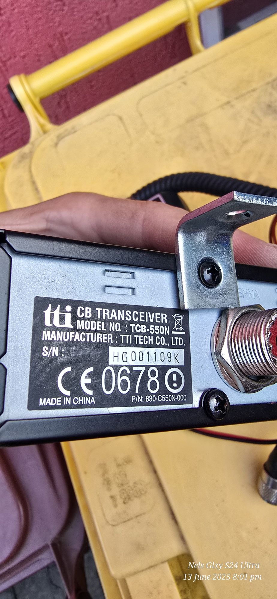 Statie CB TTI TCB-550N plus antena