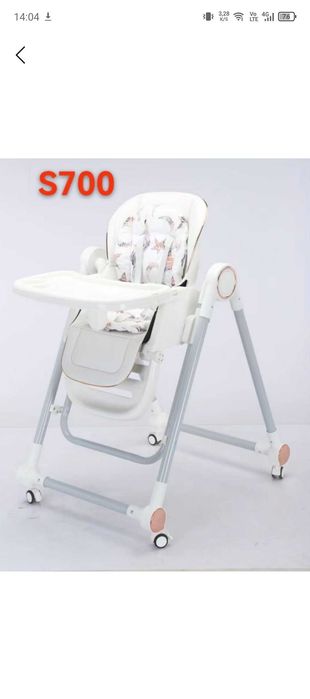 Стульчик для кормления и качеля  2 в 1 kidilo s-700