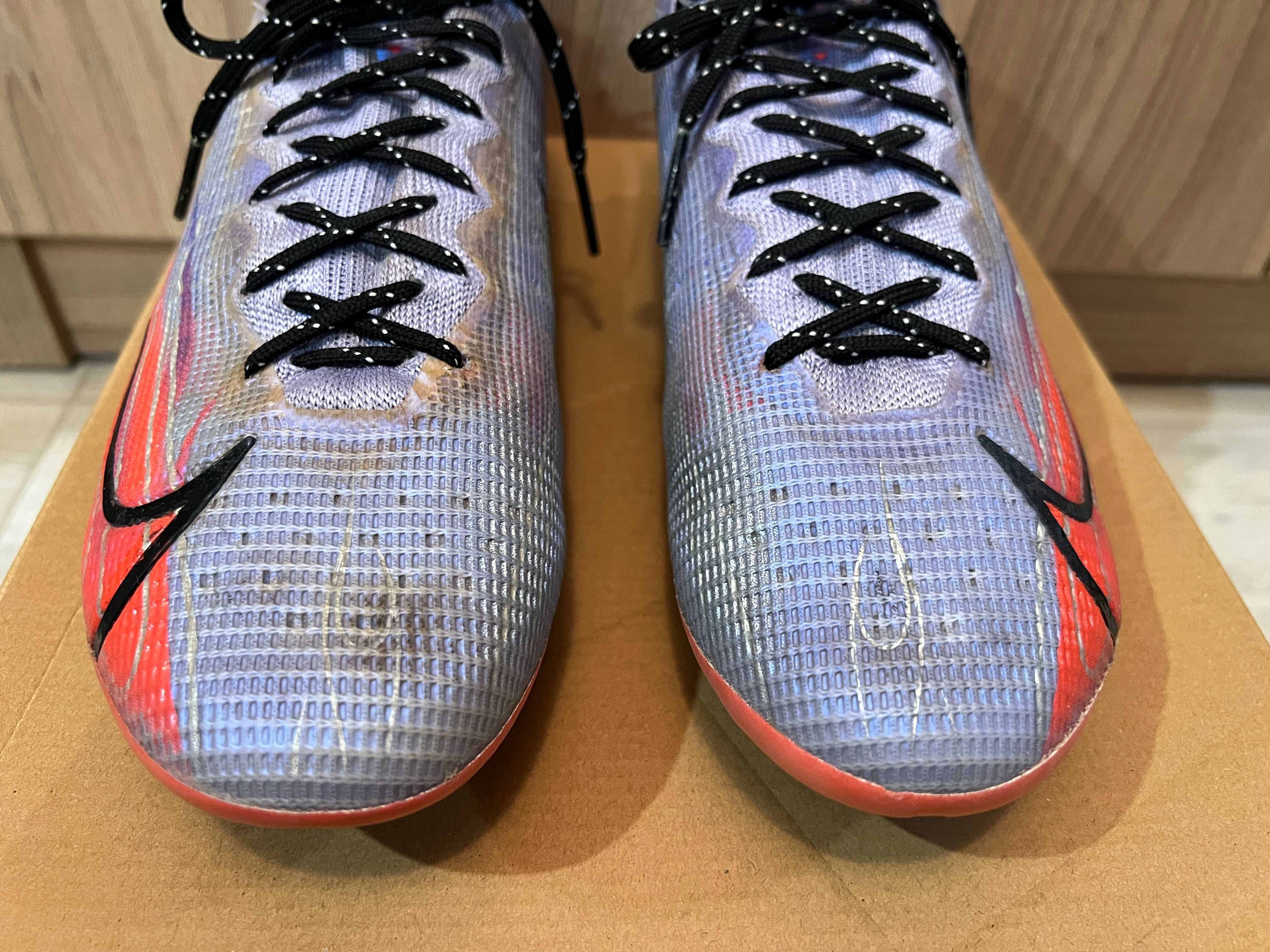 nike mercurial vapor SUPERFLY 8 ACC Mbappe бутонки ,калеври номер 42,5