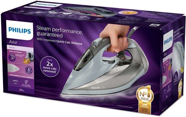 Утюг Philips GC4566/80 Azur, белый/серый