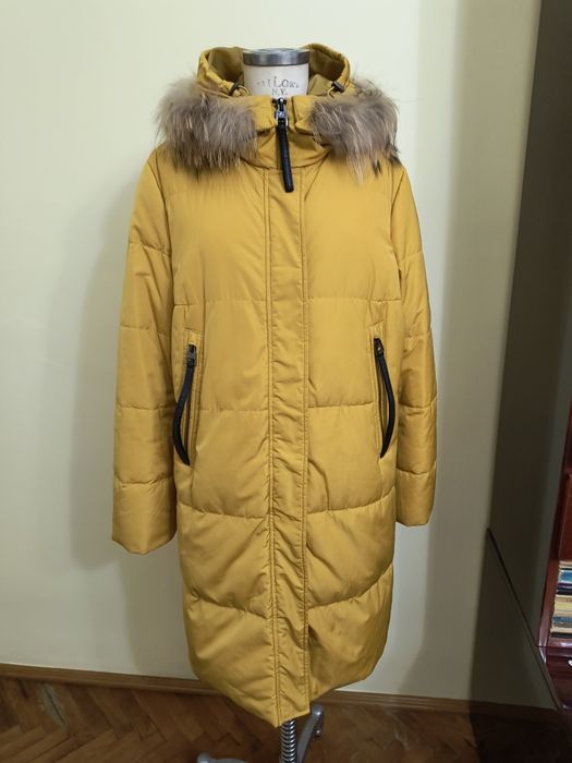 Jacheta dama lunga de iarna cu puf - Colin's