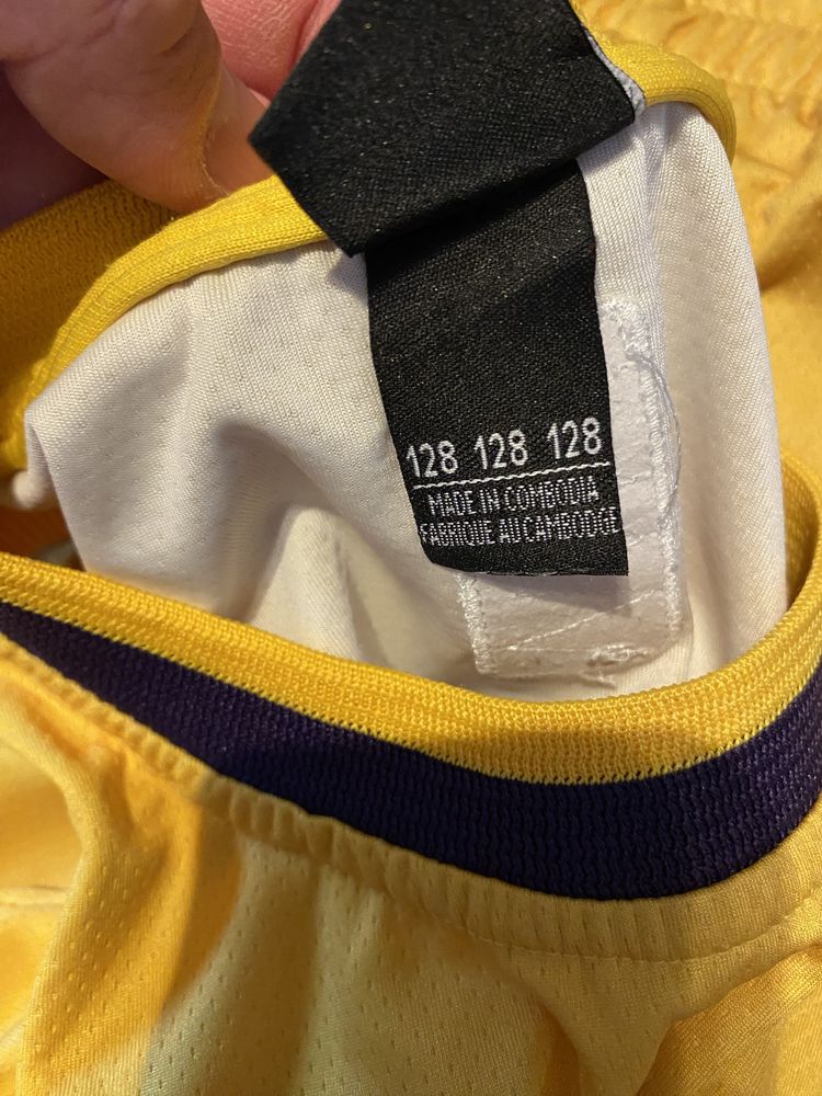 Costum baschet Lakers Lebron James copii
