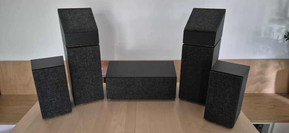 Sistem Surround / ATMOS boxe JAMO S 803 HCS + S 8 ATM, negru