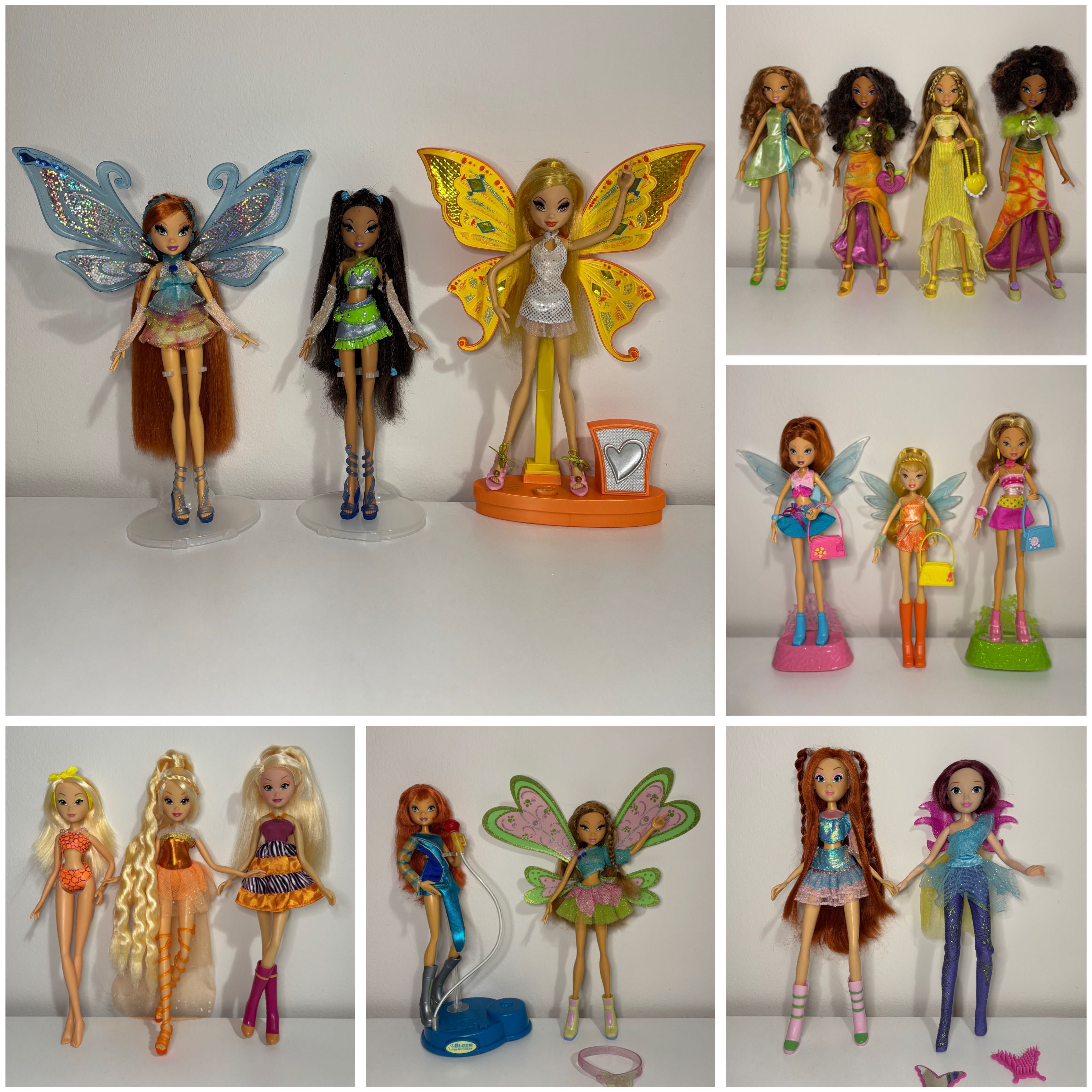 Winx club Mattel и Witty toys