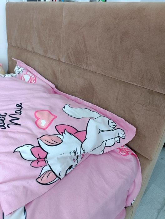 Vand pat tapițat cu somiera 90x2000