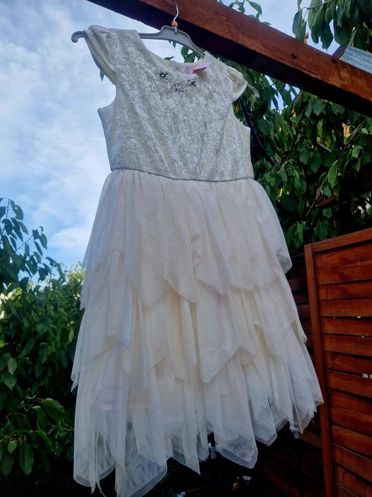 Rochie si bolero de ocazie 7-8 ani LuluRain