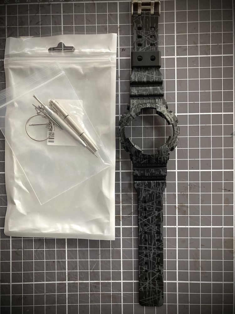 Casio G-Shock каишка и безел комплект