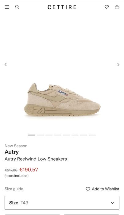 Autry Reelwind Low Sneakers