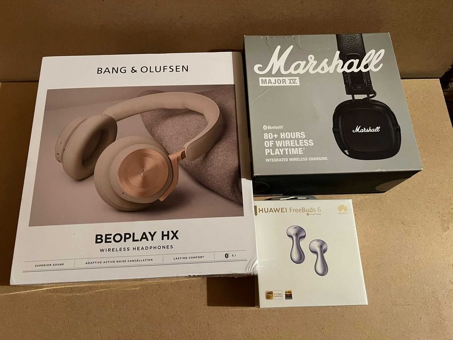 Casti Bang & Olufsen Beoplay HX /Marshall Major IV /Huawei free buds 6