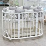 Детские кроватки 6 в 1 MARRY HAPPY CLASSIC с маятником | Доставка есть