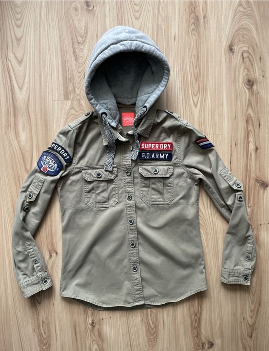 SUPERDRY S.D.ARMY / мъжка дънкова риза/тип яке М