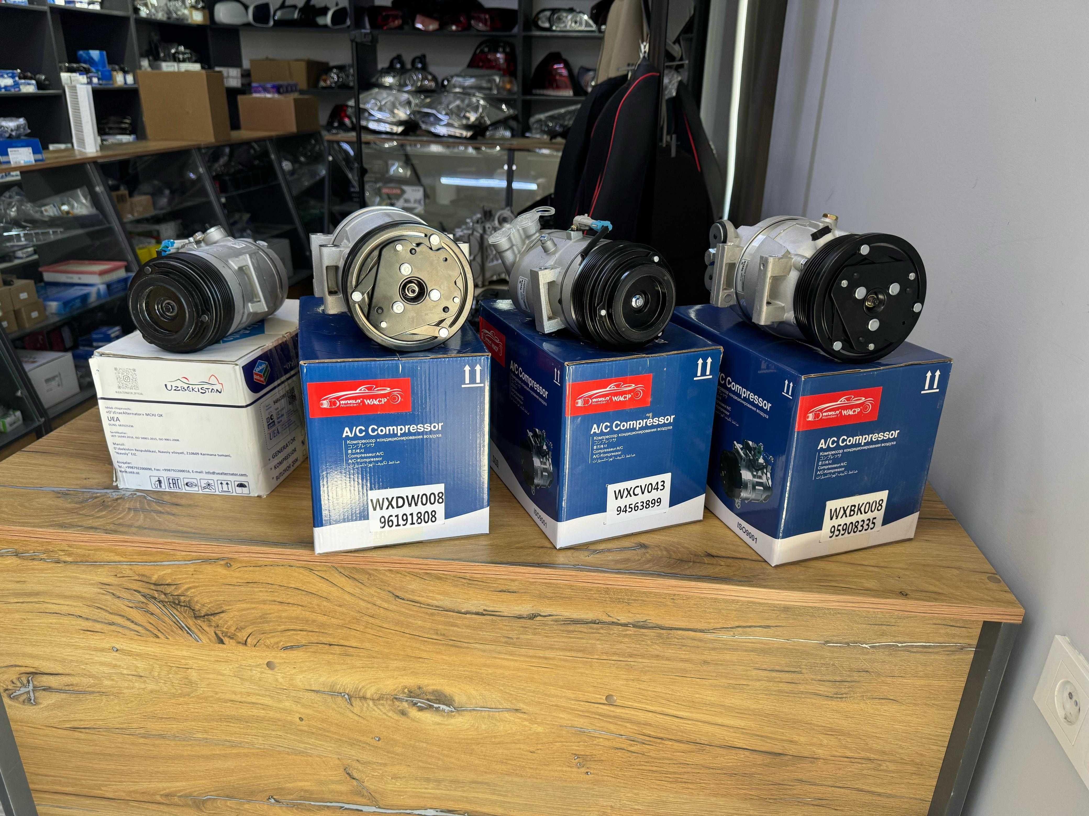 Компрессор кондиционера Cobalt, Gentra, R3, Lacceti, Nexia Monza