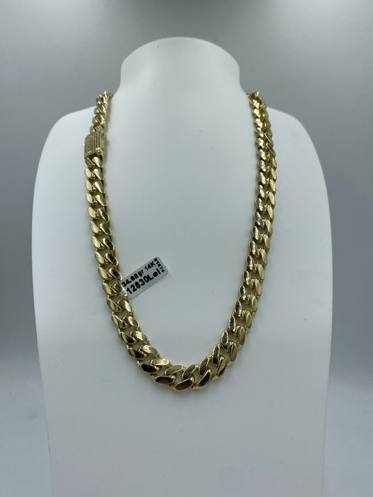 Lant Cuban aur 14k 45cm 34,68g #45590