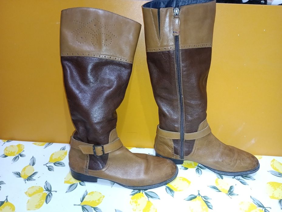 Tommy Hilfiger N 38 кожени ботуши - 45 лв