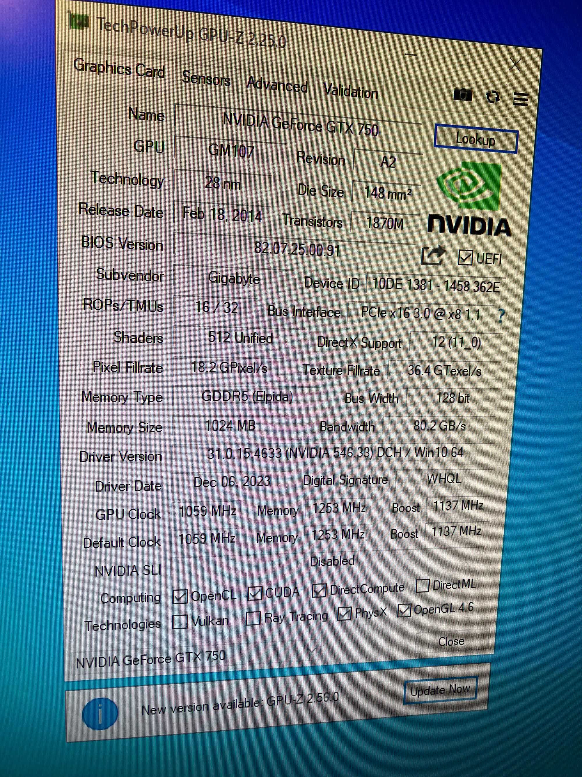 Видео карта Nvidia GTX 750, Quadro K420