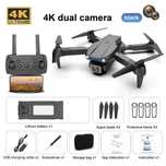 Квадрокоптер E99 PRO 4k / Дрон с двумя камерами / НОВЫЙ!