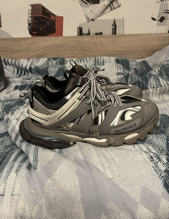 Blaenciaga trax grey
