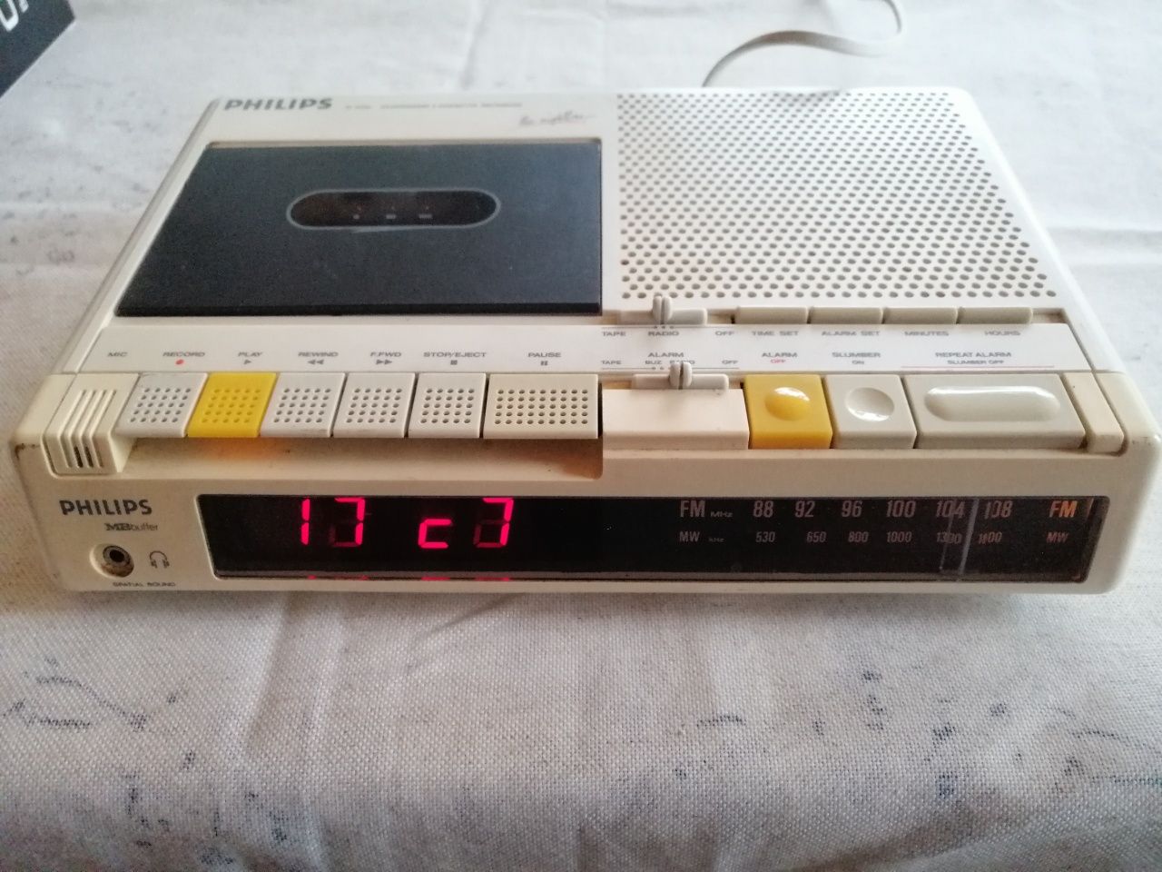 Radio cassette Philips D 3700