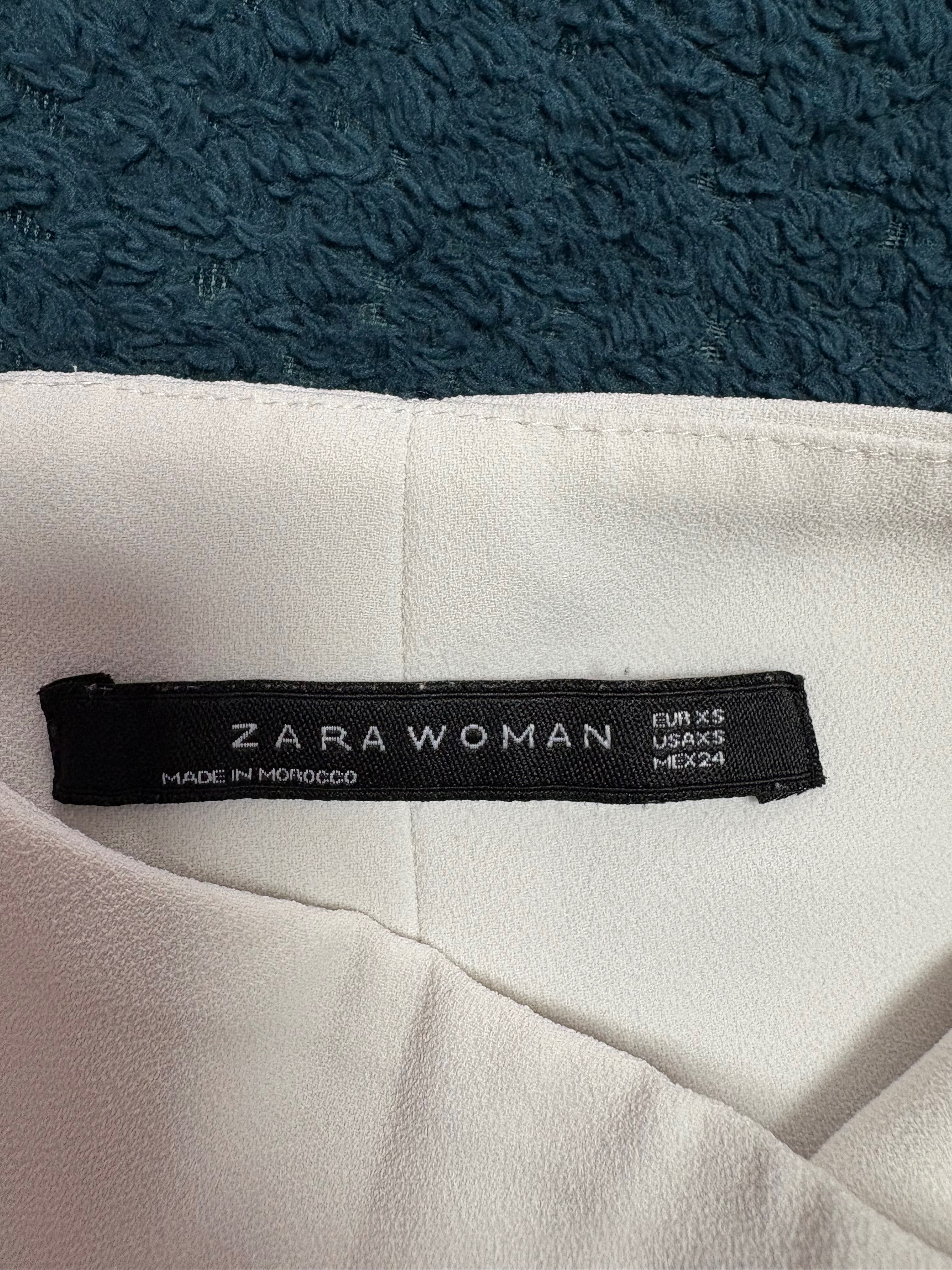 ZARA бяла пола с воали