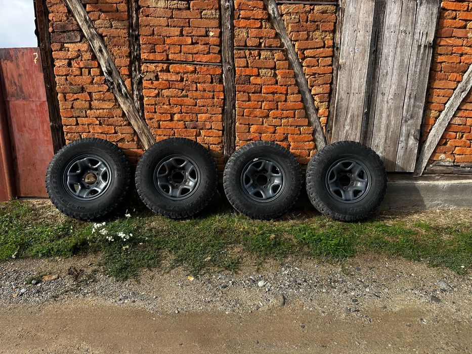 Железни джанти с гуми 5х150