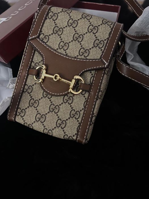 Чанта кафява gucci