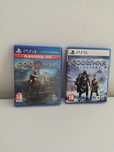 2 cd-uri God of war 2018 ps4, God of war Ragnarok ps5