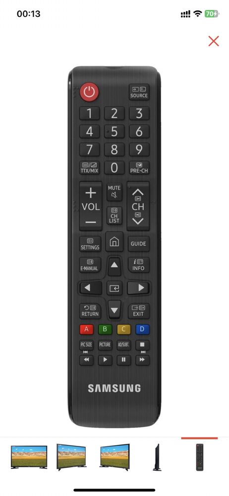 Телевизор Samsung UE32T4500AU 81 см черный. SMART-TV
