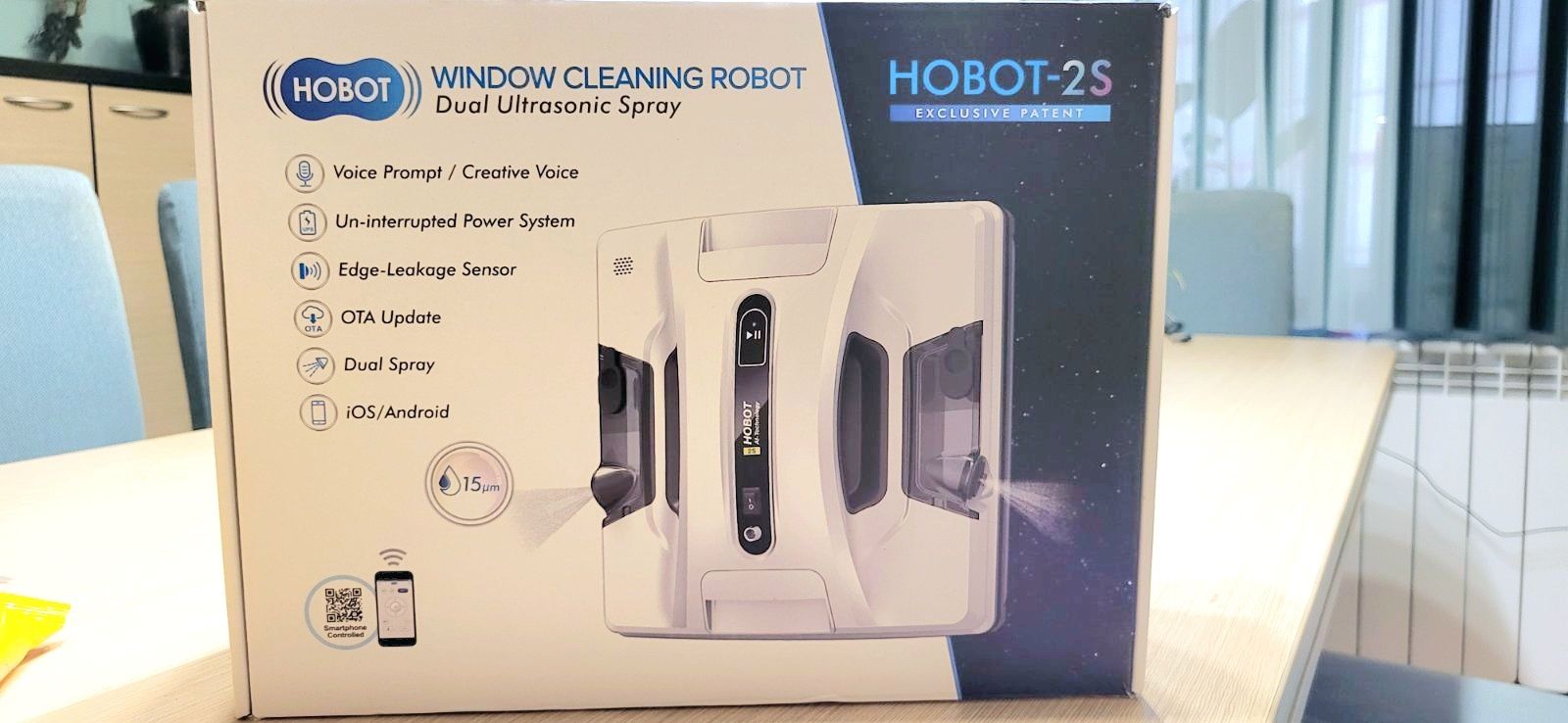 Робот за почистване на прозорци Hobot 2S