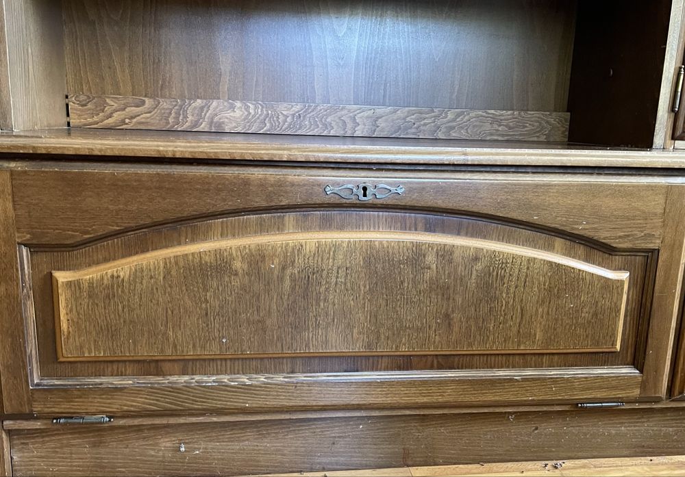 biblioteca lemn masiv