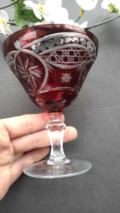 Кристални чаши 2+1+2