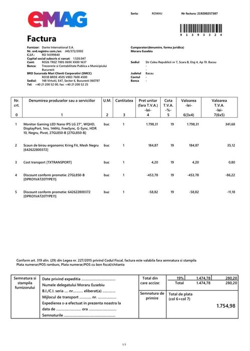 PC Gaming Golem + Monitor Gaming LED Nano IPS LG 27"