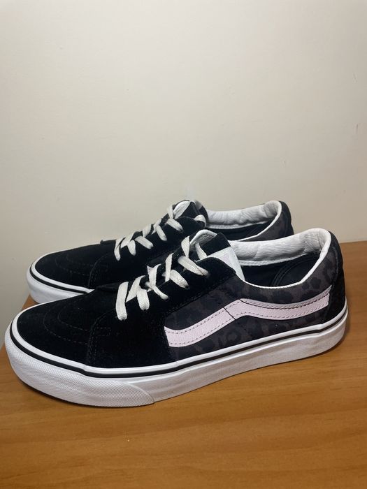 sneakers VANS alb-negru, basic