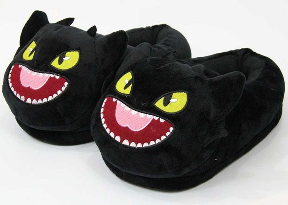 пушистые тапочки