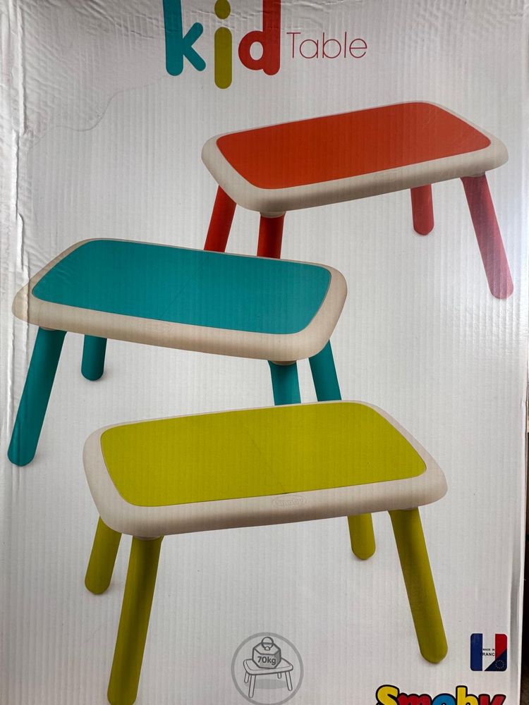 Set masa + scaun copii smoby