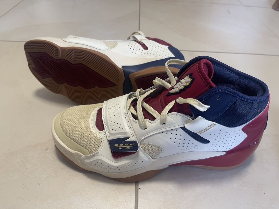 Jordan zion 2 pelicans basket ball shoes