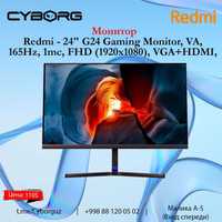 NEW Redmi - 24'' G24 Gaming Monitor, VA, 165Hz, 1mc