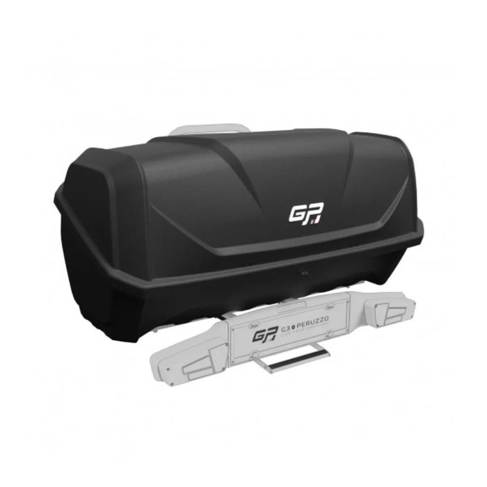 Cutie portbagaj Peruzzo 23.GP001 Negru - cu fixare pe suporturi biciclete cu prindere pe carligul de remorcare, Noua_emitem Factura & Garantie,Pret Importator