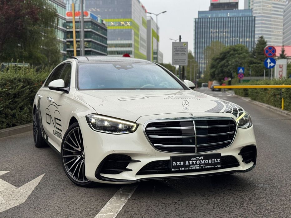Mercedes-Benz S S400d 4MATIC Long  AMG Manufaktur / Finantare /Istoric Mercedes Benz