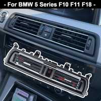Grila ventilatie centrala cromata/neagra BMW Seria 5 F10, F11, F18-noi