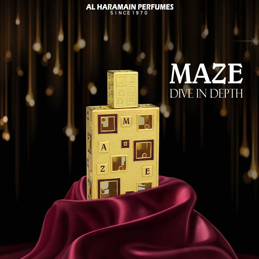 Арабский парфюм лабиринт Maze Al Haramain EDP, 50 мл