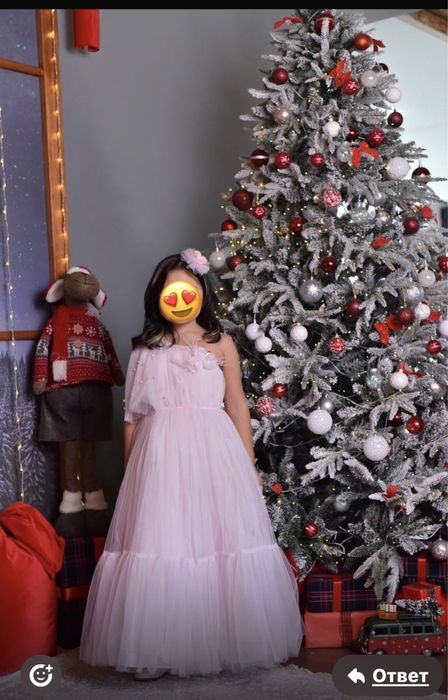 Бальное платье, 7-12 жасқа рр келеді, өте әдемі көйлек, прокат 5000,