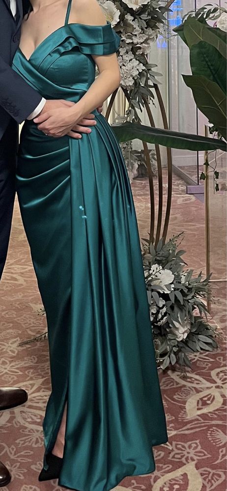 Rochie Eleganta Verde Smarald
