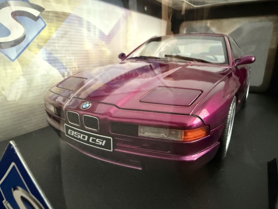 Macheta BMW 850 CSI 1/18 Solido