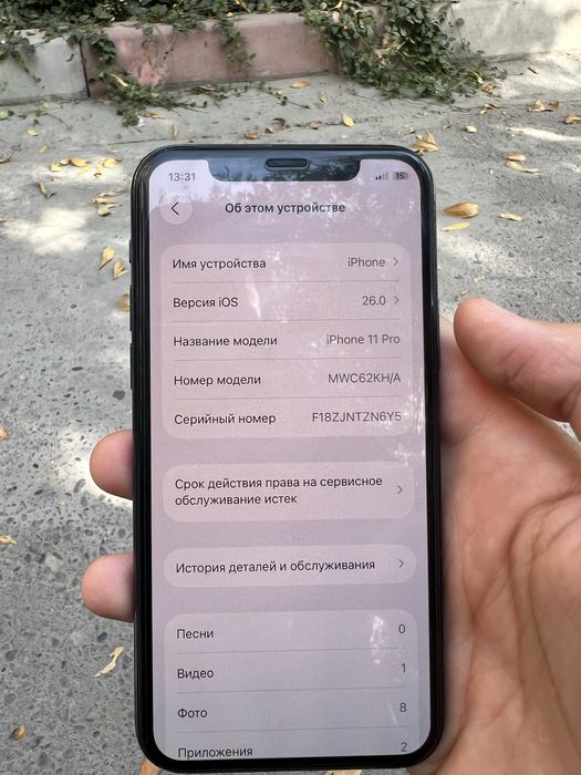Iphone 11 pro holati ideal