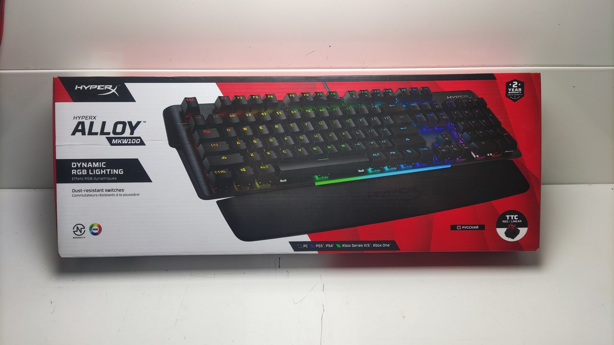 Клавиатура Hyperx ALLOY MKW100